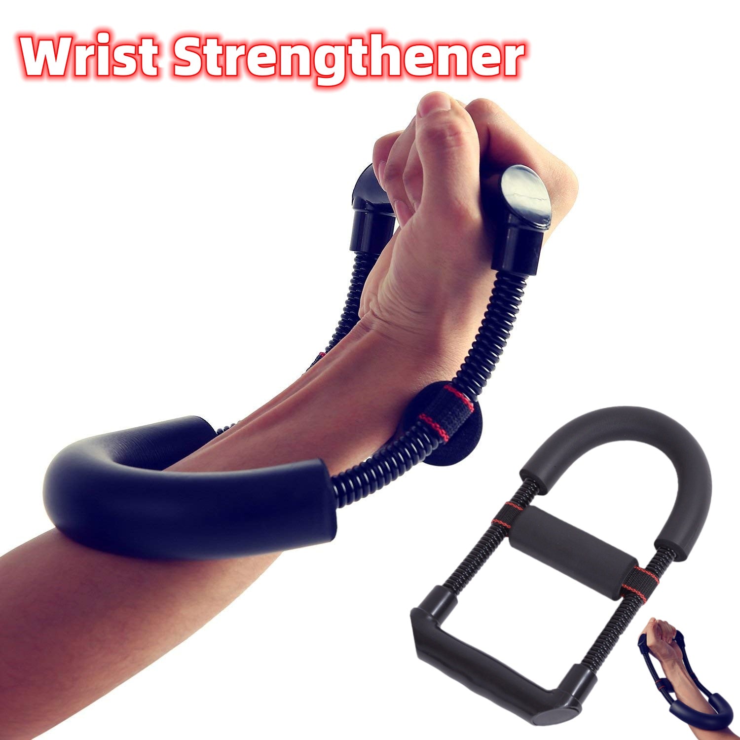 Grip Power Wrist Forearm Hand Grip Arm Trainer - TDS INC