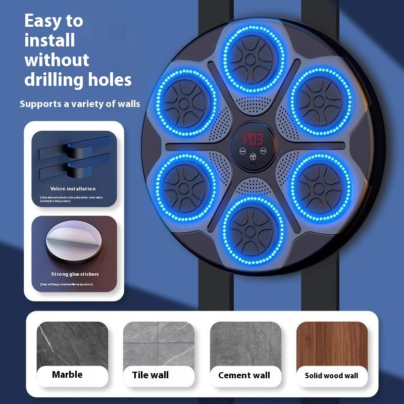 Music Boxing Machine Household With RGB Light - TDS INC